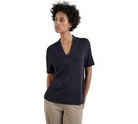 STREET ONE Women's V-Neck T-Shirt, Night Sky Blue, 10