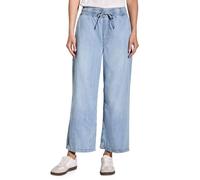 Street One Women's Wide Leg Jeans, Light Blue Clean, Size 6