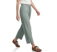 Street One Women's Wide Leg Trousers 3817697, Dark Mint Green, 42W x 26L