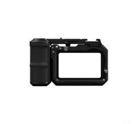 Street-Oriented Photography Kit for DJI Action 6 Made from Strong Aluminum Alloy with Integrated Handle Assembly (Black)