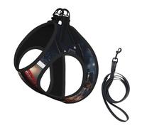 Street Phone Booth Dog Harness - Adjustable Dog Harness with Reflective Design, Suitable for Dogs, Cats, Hiking, and Outdoor Activities