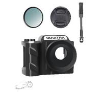 Street Photography Camera Side Handle Grip for Insta.360 GO Ultra, Xplorer Grip Kit Bundle with Rotatable Lens Filter & Cold Shoe Interface for Vlogging & Travel Shoot