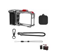 Street Photography Handle Xplorer Grip Kit for Insta.360 Ace Pro 2/ Ace Pro, Camera Cage with Cold Shoe Interface and Shutter, Camera Side Handle with 1/4 Screw Interface (1)