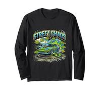 Street Racing Drift Machine Performance Car Artwork Long Sleeve T-Shirt