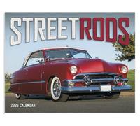 Street Rod Fever Car 2026 Hanging Wall Calendar
