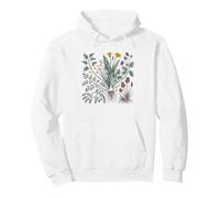 Street Sign Urban Plant Names Edible Map Forager Art Pullover Hoodie