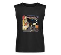 Street Sleeveless Extreme Pornograffitti T-Shirt Black L