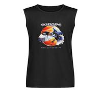 Street Sleeveless New Europe Wings of Tomorrow Metal Rock Band Men's T-Shirt Black S
