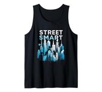 Street SMART Urban City Skyline Tank Top