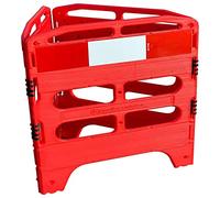 Street Solutions - 750mm Folding Utility Gate Barrier - 3 Piece Set - Strong and Durable - Manufactured from 100% recyclable material - Made in The U.K