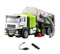 Street Sweeper Toy, Alloy ABS Construction for Kids, Gray | Realistic Cleaning Vehicle Toy, Alloy ABS Construction, Imaginative Play Learning Concepts Safe