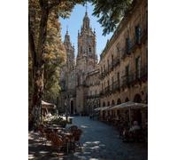 Street View Diamond Art, Paris 5D Diamond Painting Kits, DIY Cross Stitch Kits for Adults, Full Drill Crystal Art Pictures for Beginners, Autumn Decorations, Room Decor, Gifts for Women 40x54in U-7767