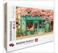 Street View Jigsaw Puzzles for Adults 4000 Piece, Wooden Jigsaw Puzzles Tree 56x34in, for Adults or Families, Pieces Parts Fit Together Tightly, Decompression and Wall Decor, for Boy, Girls, H-4831