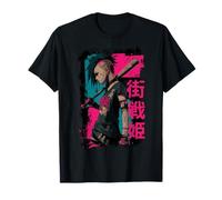 Street Warrior Girl Kanji T-Shirt