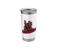Street Warrior Proud 80th Birthday Octogenarian Stainless Steel Insulated Tumbler