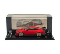 Street Warrior SW 1:64 Scale M4 G82 Sports Diecast Models Car Miniature Limited Collection Toy Vehicle Models (Red)