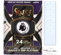 StreetCards 2024-25 Panini Select Premier League Soccer EPL Blaster Box with 24 Trading Cards + 6 Toploaders Magnet!