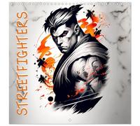 Streetfighters (Wall Calendar 2026 12 × 12 Inch) CALVENDO 12 Month Wall Calendar: Immerse yourself in a world where technology meets the art of combat, creating a unique and captivating experience.