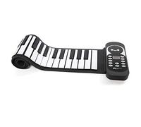 Streetlife modern electronic roll piano 49 keys black