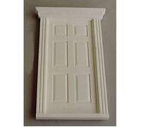 Streets Ahead Small Georgian Front Plastic Door 1/12 Scale
