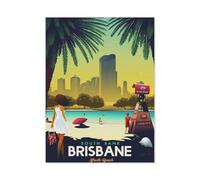 Streets beach South Brisbane,Jigsaw Puzzles 1000 Pieces for Adults, Classic Puzzle Kids Puzzle Challenging And Difficult Puzzles for Adults And Teens(38x26cm)-BL11