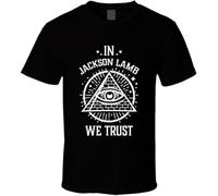 streets in Jackson Lamb We Trust Slow Horses T Shirt Black L