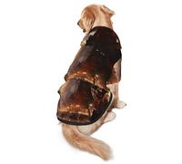Streets in The Rain Dog Hoodie for Medium and Large Dogs – Soft Polyester Pet Clothes, Suitable for All Seasons