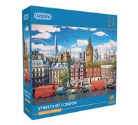 Gibsons Streets of London Jigsaw Puzzle, Size 500 Piece | Charlies