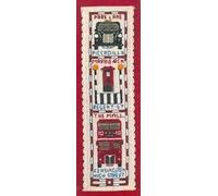 Textile Heritage Collection Cross Stitch Bookmark Kit - Streets of London