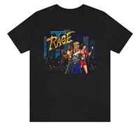 Streets of Rage 90'S Style Video Game Pixel Art Men's T-Shirt Black Unisex Tee M