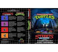 Streets Of Rage Mega Drive Replacement Box Art Case Insert Cover Only