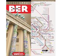 StreetSmart® Berlin Map by VanDam -- Laminated City Center Street Map of Berlin, Germany- Folding pocket size city guide with all sights, museums, ... English & German (English and German Edition): 1