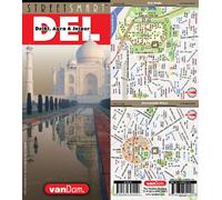 StreetSmart Delhi Map by VanDam - City Street Map of Delhi & Golden Triangle, India - Laminated folding pocket size city travel and planning map for ... map to Delhi and the Golden Triangle: 43