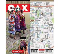 STREETSMART® OAXACA BY VANDAM: Laminated State, Region and City Map to Oaxaca, Mexico: 1