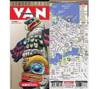 Streetsmart Vancouver by Vandam Streetsmart Vancouver by Vandam: Laminated pocket size city street map to Vancouver: 25