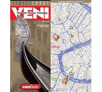 StreetSmart® Venice Map by VanDam - Laminated, pocket sized City folding street and Vaporetto map to Venice, Italy with all attractions, museums 2025