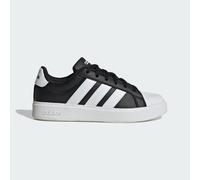 adidas Streettalk Shoes Core Black White Junior - 3.5UK