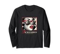 Streetwear Backstabbed - Bold Urban Aesthetic Long Sleeve T-Shirt