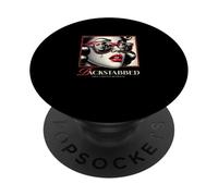 Streetwear Backstabbed - Bold Urban Aesthetic PopSockets Adhesive PopGrip