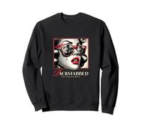 Streetwear Backstabbed - Bold Urban Aesthetic Sweatshirt