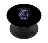 Streetwear Fierce Bear - Bold Urban Aesthetic PopSockets Adhesive PopGrip