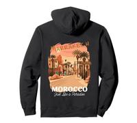 Streetwear, Marrakech Morocco Just Like A Paradise Pullover Hoodie