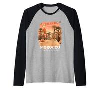 Streetwear, Marrakech Morocco Just Like A Paradise Raglan Baseball Tee