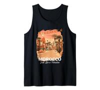 Streetwear, Marrakech Morocco Just Like A Paradise Tank Top