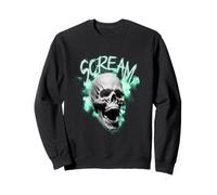 Streetwear Scream - Bold Urban Aesthetic Sweatshirt