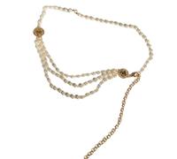Streetwear Waist Chain Elegant Pearls Belt For Women Prom Banquet Club Party Body Jewelry Waist Belt Adjustable Belts For Men