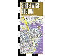 Streetwise Boston Map - Laminated City Center Street Map of Boston, Massachusetts: City Plans (Michelin City Plans)