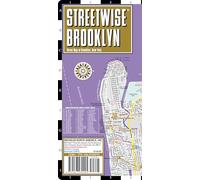 Streetwise Brooklyn Map - Laminated City Center Street Map of Brooklyn, New York
