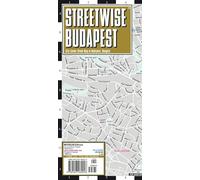 Streetwise Budapest Map - Laminated City Center Street Map of Budapest, Hungary