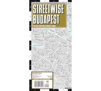 Streetwise Budapest Map - Laminated City Center Street Map of Budapest, Hungary